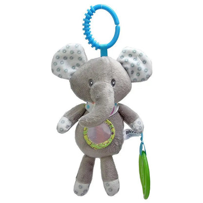 Plush Giraffe Zebra Handbell Rattles for Babies - Cake Pops Parties