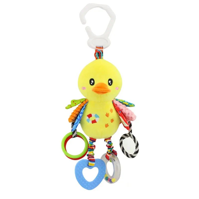 Plush Giraffe Zebra Handbell Rattles for Babies - Cake Pops Parties