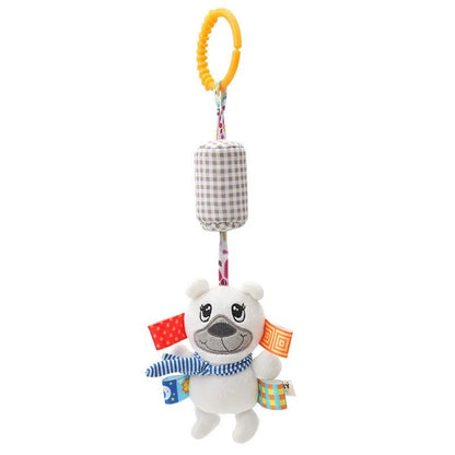 Plush Giraffe Zebra Handbell Rattles for Babies - Cake Pops Parties