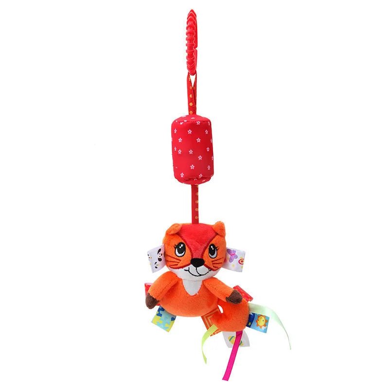 Plush Giraffe Zebra Handbell Rattles for Babies - Cake Pops Parties