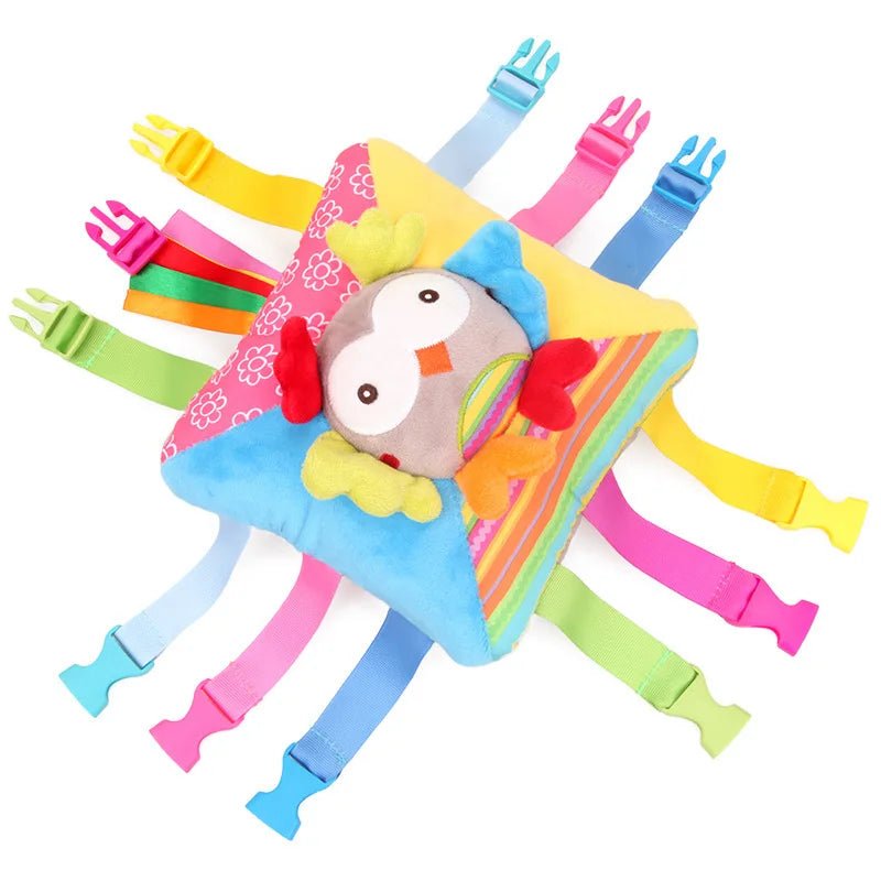 Plush Giraffe Zebra Handbell Rattles for Babies - Cake Pops Parties