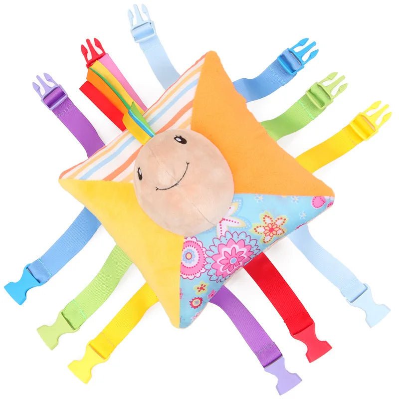 Plush Giraffe Zebra Handbell Rattles for Babies - Cake Pops Parties
