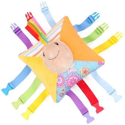 Plush Giraffe Zebra Handbell Rattles for Babies - Cake Pops Parties