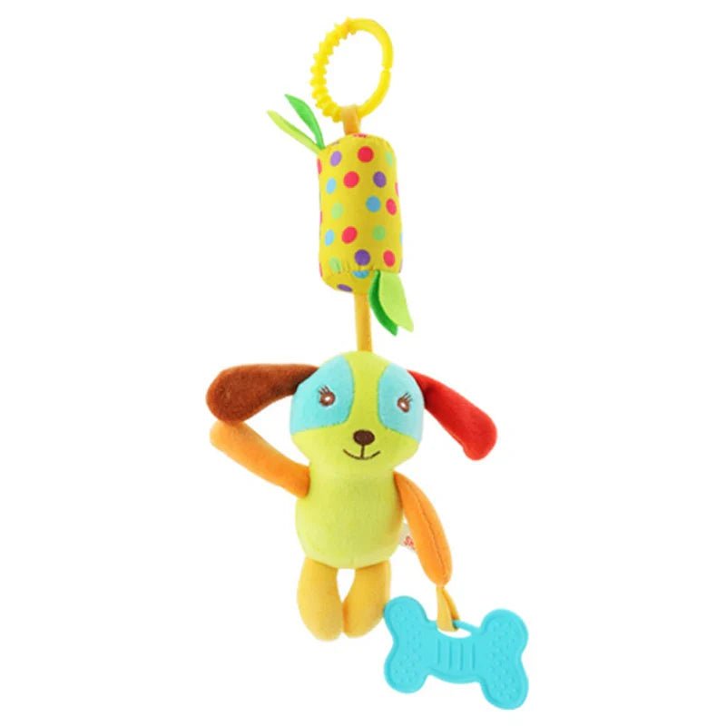 Plush Giraffe Zebra Handbell Rattles for Babies - Cake Pops Parties