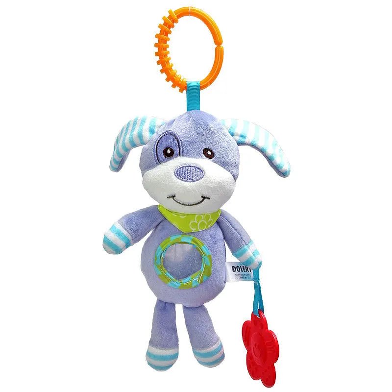 Plush Giraffe Zebra Handbell Rattles for Babies - Cake Pops Parties