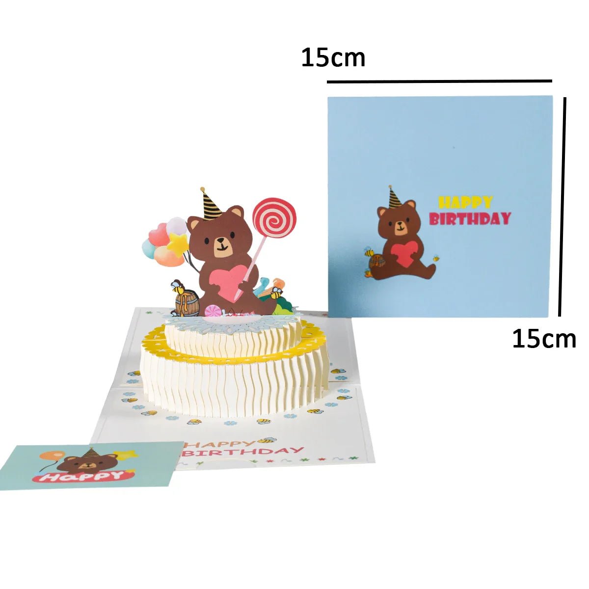 Pop - Up Birthday Gift Cards - Cake Pops Parties