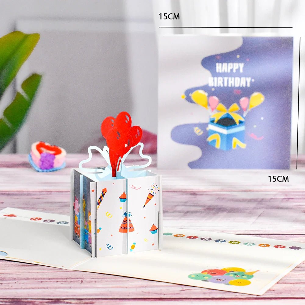 Pop - Up Birthday Gift Cards - Cake Pops Parties