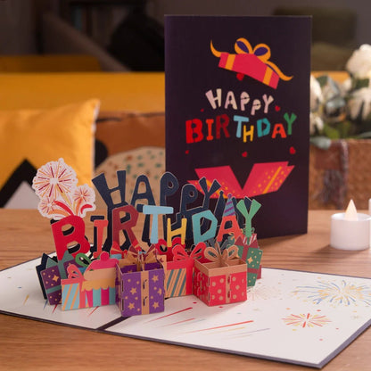 Pop - Up Birthday Gift Cards - Cake Pops Parties