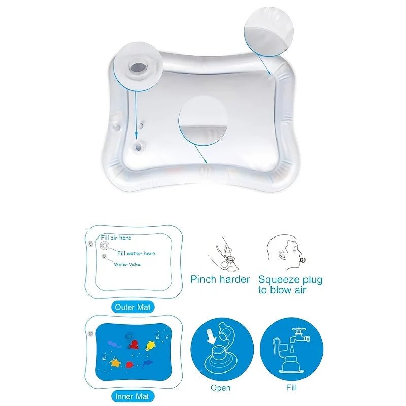 Premium Baby Water Play Mat - Cake Pops Parties
