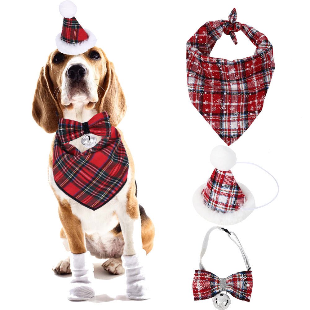 Premium Christmas Triangle Pet Towel - Cake Pops Parties