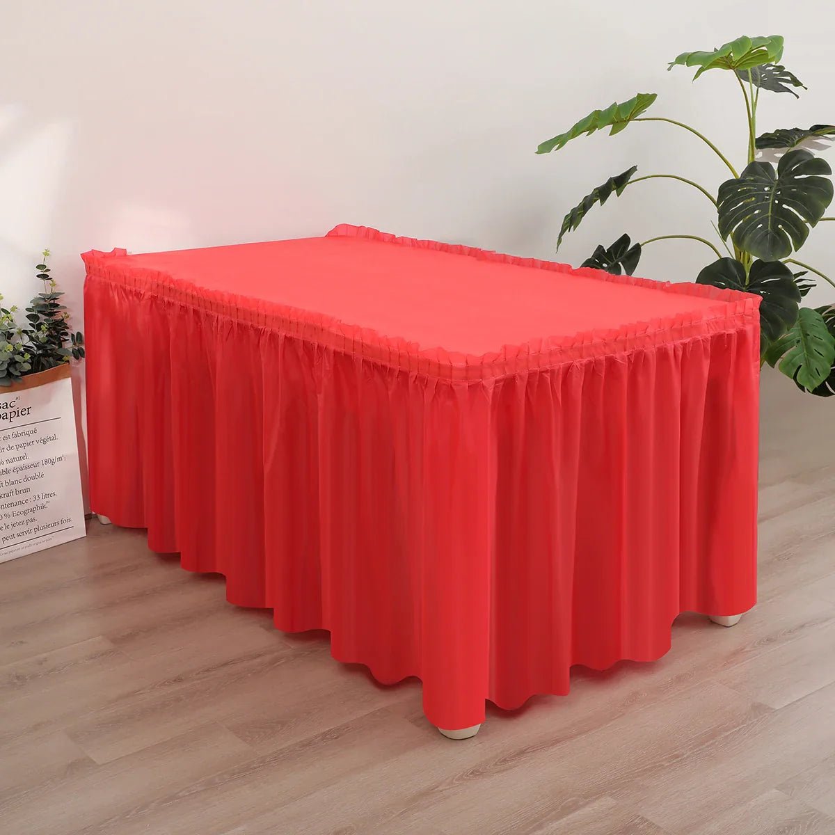 Premium Disposable Tablecloth Skirt - Cake Pops Parties