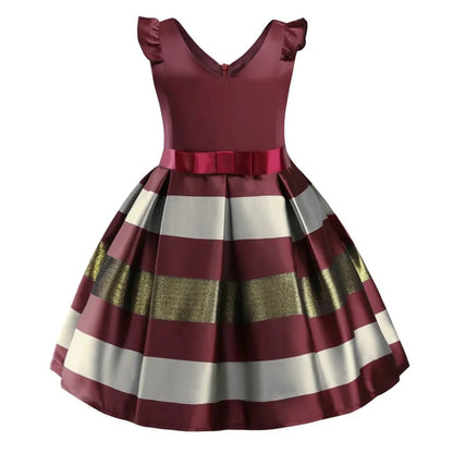 Princess Striped Baby Dress - Cake Pops Parties