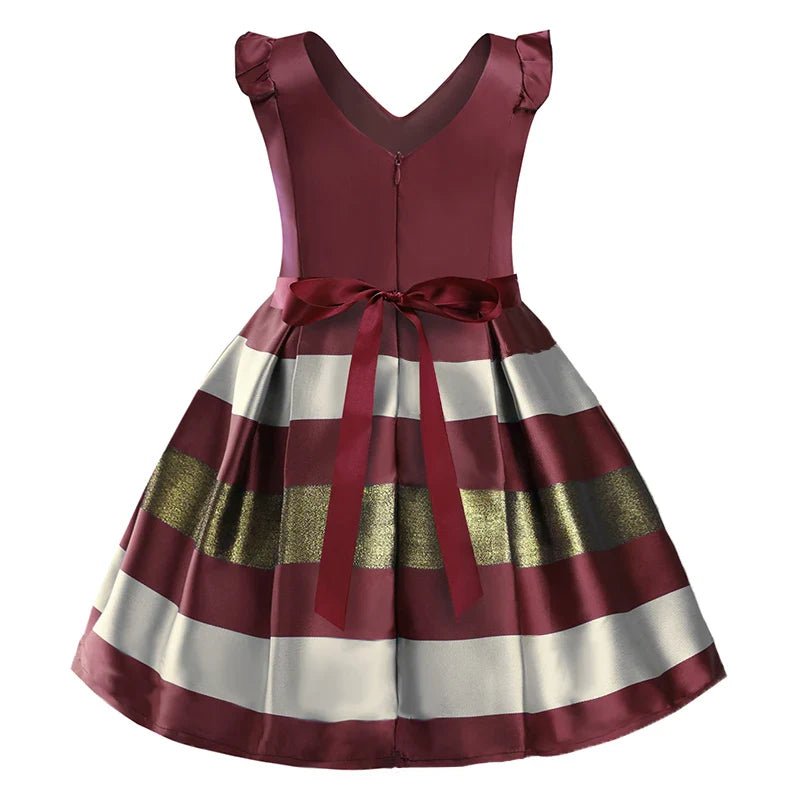 Princess Striped Baby Dress - Cake Pops Parties