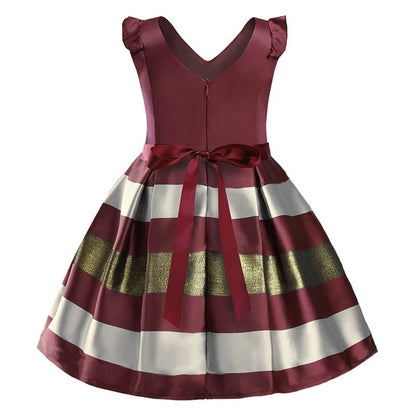 Princess Striped Baby Dress - Cake Pops Parties