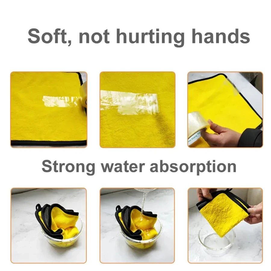 Professional Microfiber Car Cleaning Towels - Cake Pops Parties