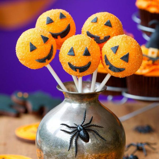 Pumpkin Cake Pops - Cake Pops Parties