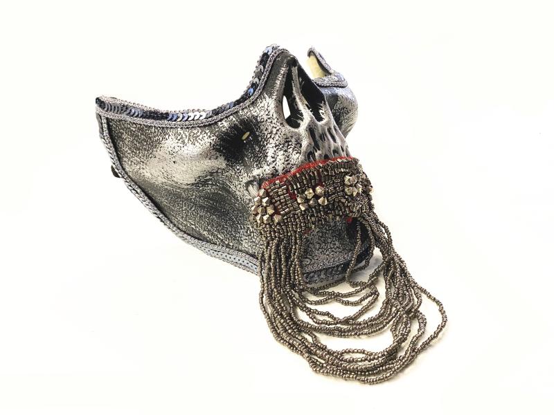 Punk Rivets Halloween Mask - Cake Pops Parties