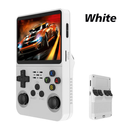 R36S Retro Handheld Game Console 64GB IPS Screen - Cake Pops Parties