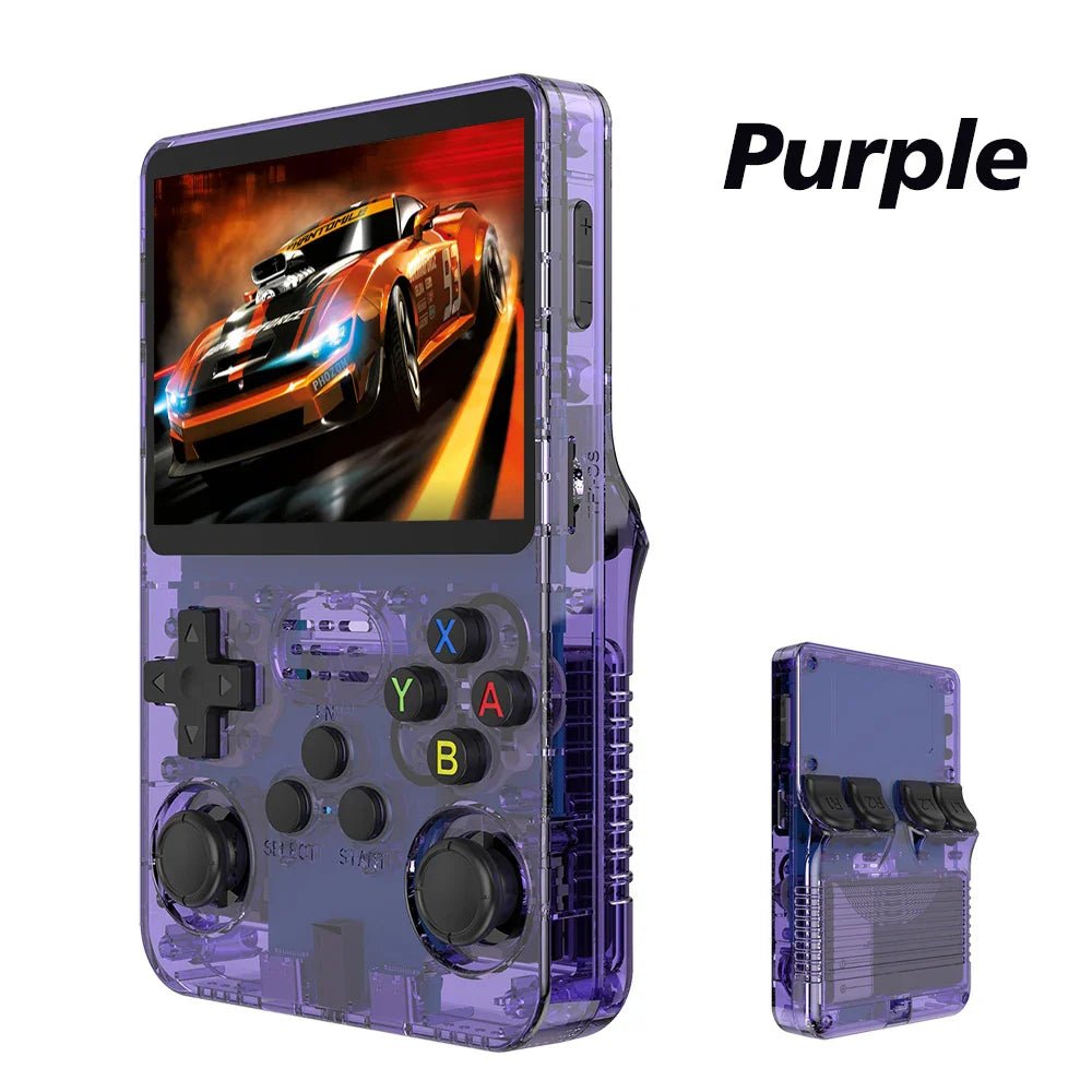R36S Retro Handheld Game Console 64GB IPS Screen - Cake Pops Parties