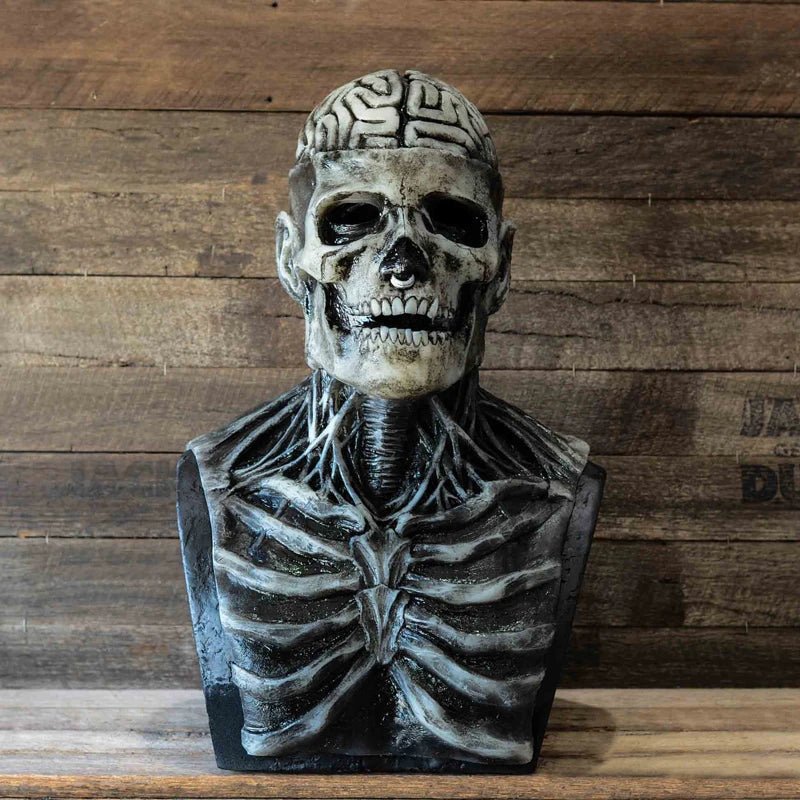 Realistic 3D Skull Mask with Movable Jaw - Cake Pops Parties