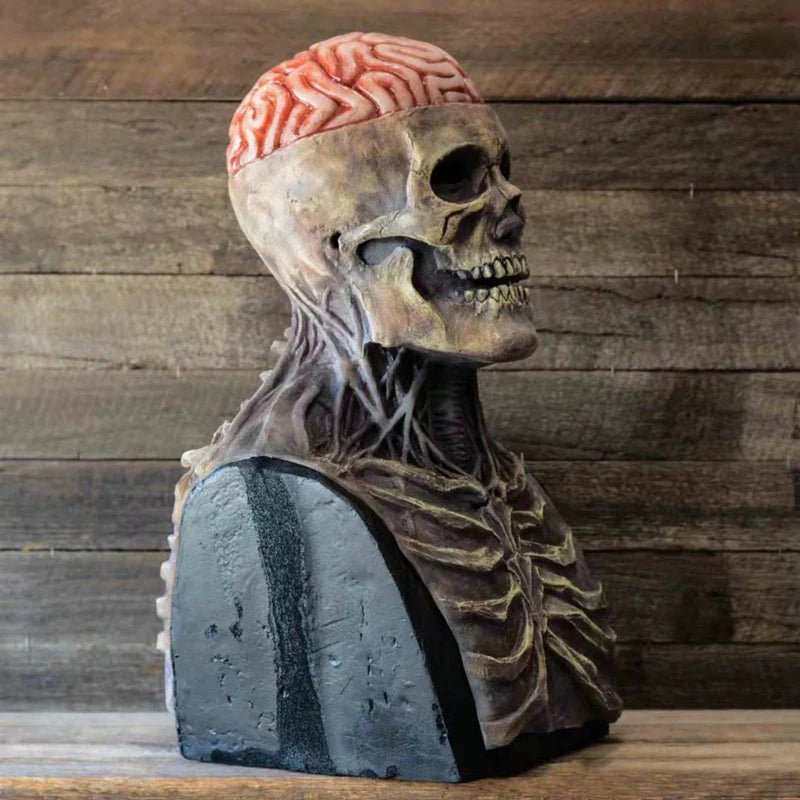 Realistic 3D Skull Mask with Movable Jaw - Cake Pops Parties