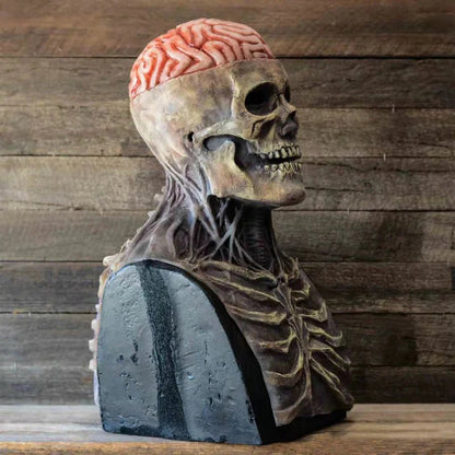 Realistic 3D Skull Mask with Movable Jaw - Cake Pops Parties
