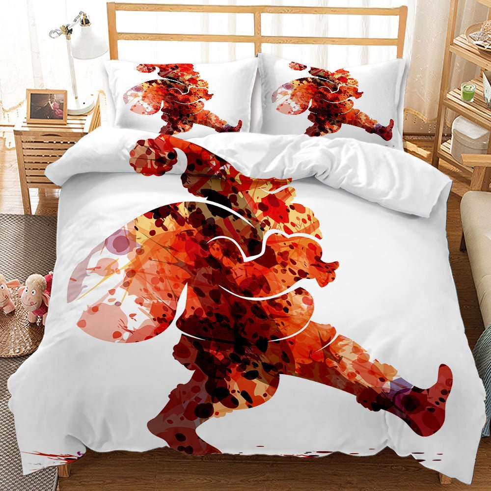 Red Christmas 3D Bedding Set - Cake Pops Parties