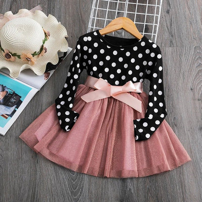 Red Christmas Party Dress for Girls - Cake Pops Parties