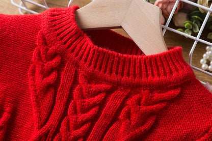Red Christmas Party Dress for Girls - Cake Pops Parties