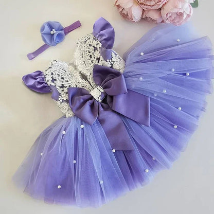Red Lace Princess Party Dress - Cake Pops Parties
