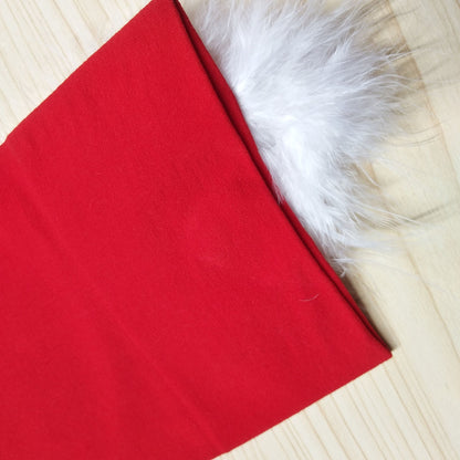 Red Long Bow Christmas Stockings - Cake Pops Parties