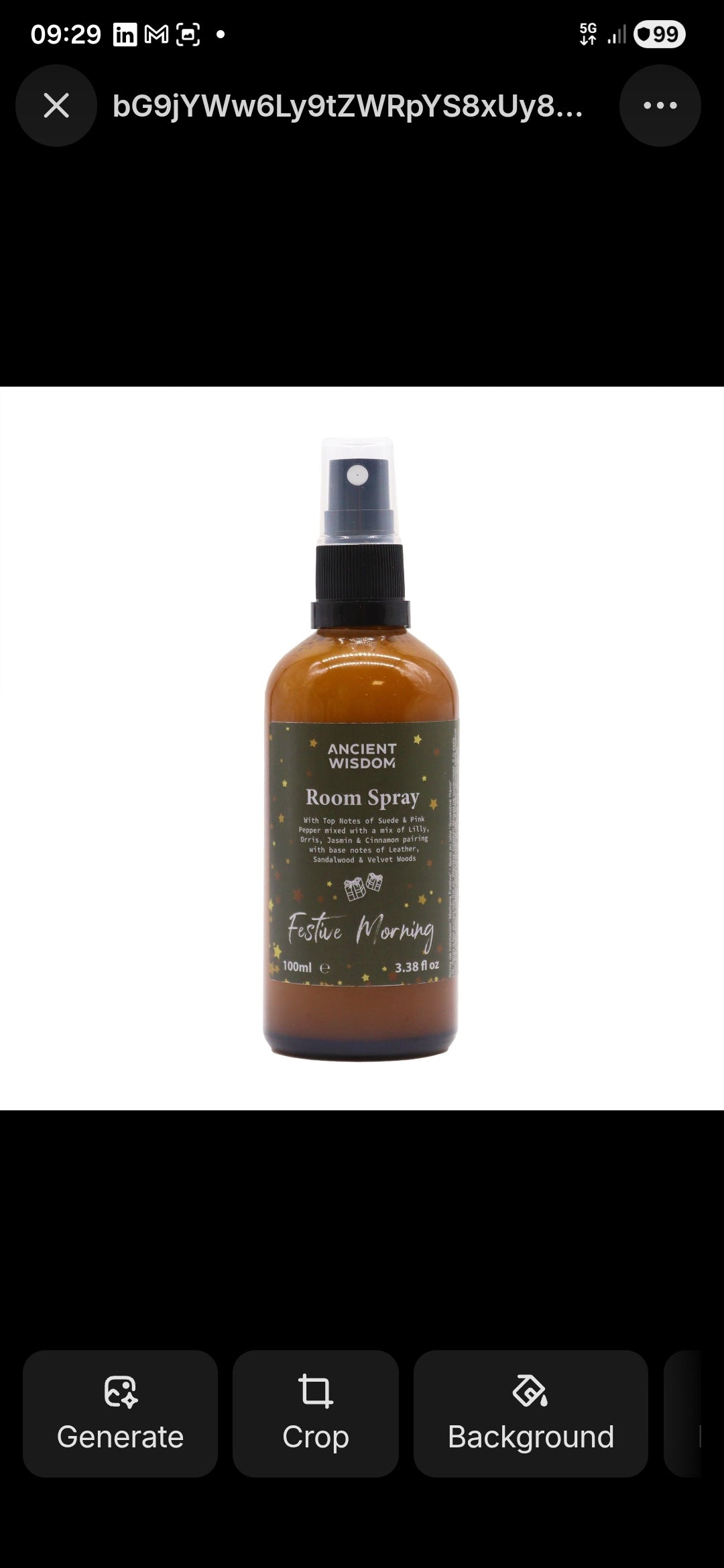 Festive Morning 100ml Christmas Room Spray - a luxurious home fragrance featuring a blend of elegant suede, floral, and warm spice aromas. This perfect Christmas gift makes an ideal stocking filler and festive fragrance choice, enhancing your space with winter spice and notes of cinnamon orange. Perfect for any pamper pack or aromatherapy session, bringing the spirit of a white Christmas into your home.