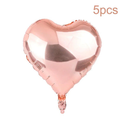 Rose Gold Balloons Set & Confetti - Cake Pops Parties