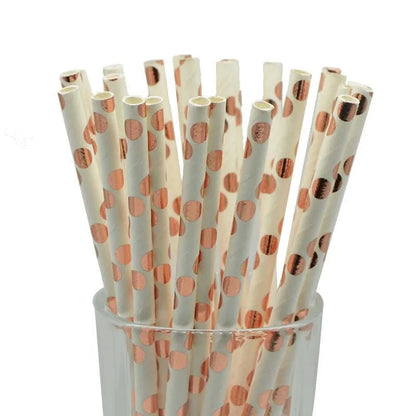 Rose Gold Balloons Set & Confetti - Cake Pops Parties