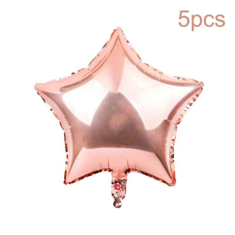 Rose Gold Balloons Set & Confetti - Cake Pops Parties