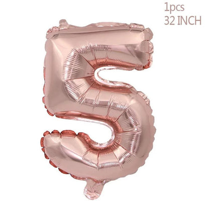 Rose Gold Confetti Balloons & Party Decorations - Cake Pops Parties