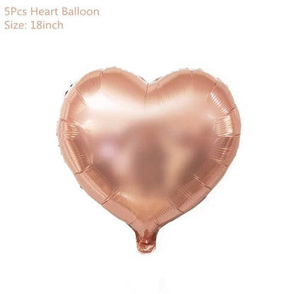 Rose Gold Confetti Balloons & Party Decorations - Cake Pops Parties