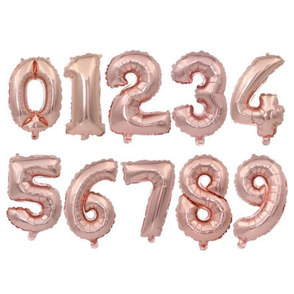 Rose Gold Confetti Balloons & Party Decorations - Cake Pops Parties