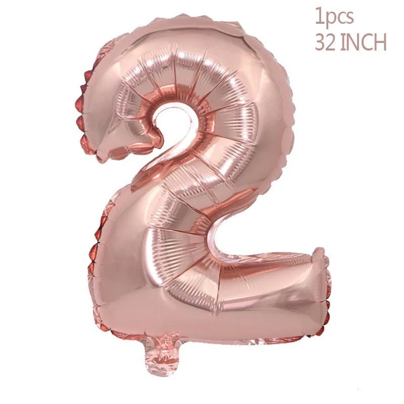 Rose Gold Confetti Balloons & Party Decorations - Cake Pops Parties