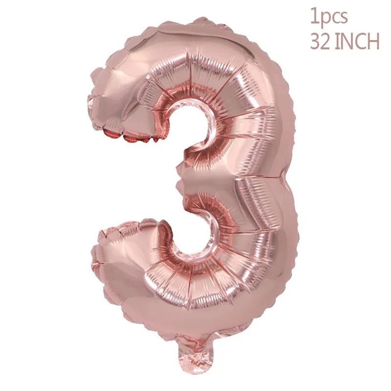 Rose Gold Confetti Balloons & Party Decorations - Cake Pops Parties