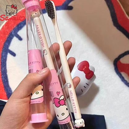 Sanrio Hello Kitty Kuromi Melody Toothbrush Anime Gift Set - Cake Pops Parties