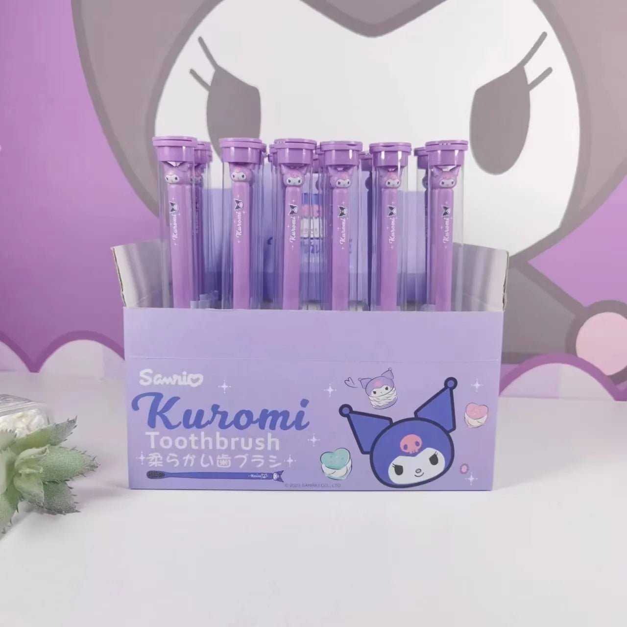 Sanrio Hello Kitty Kuromi Melody Toothbrush Anime Gift Set - Cake Pops Parties