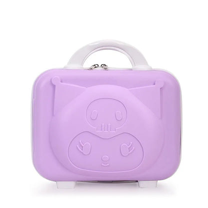 Sanrio Kuromi 14" Vanity Case Cartoon Storage Suitcase Wedding Gift - Cake Pops Parties