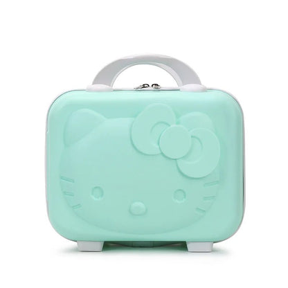 Sanrio Kuromi 14" Vanity Case Cartoon Storage Suitcase Wedding Gift - Cake Pops Parties