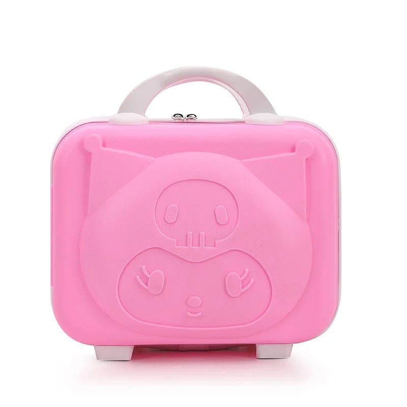 Sanrio Kuromi 14" Vanity Case Cartoon Storage Suitcase Wedding Gift - Cake Pops Parties