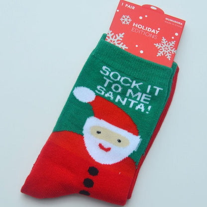 Santa Claus Fashion Socks - Cake Pops Parties