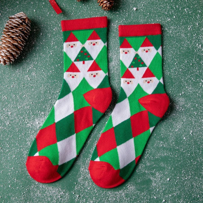 Santa Claus Fashion Socks - Cake Pops Parties