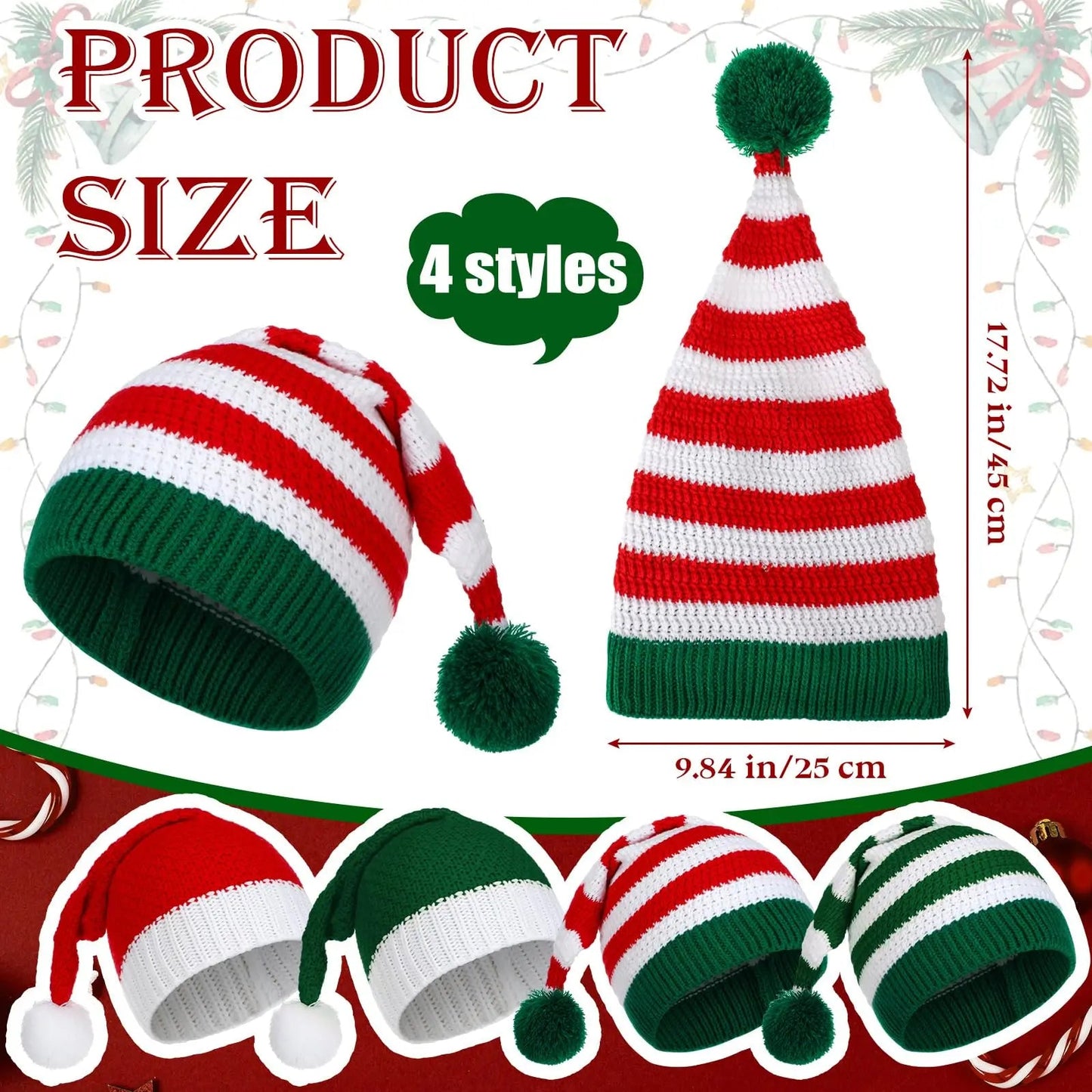 Santa Claus Xmas Hats - Cake Pops Parties