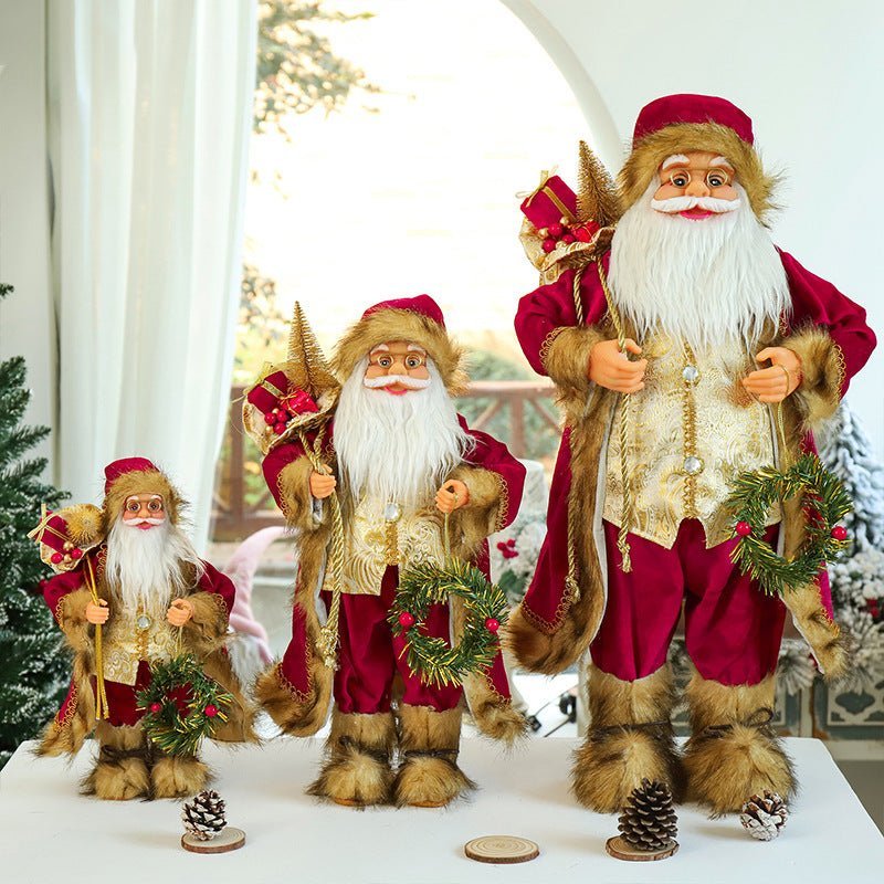 Santa Doll Tree Decor - Cake Pops Parties