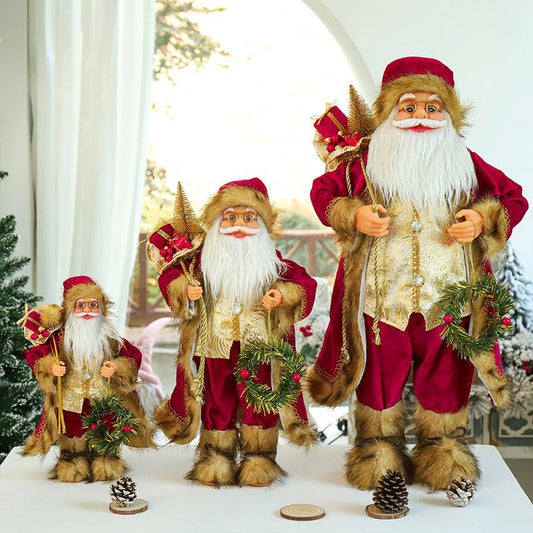 Santa Doll Tree Decor - Cake Pops Parties